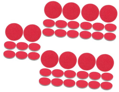 BESPORTBLE 40pcs Accessories Bowling Ball Polish Grip Cleaning Pad Reusable Polishing Sleeve for Indoor Outdoor Bowls