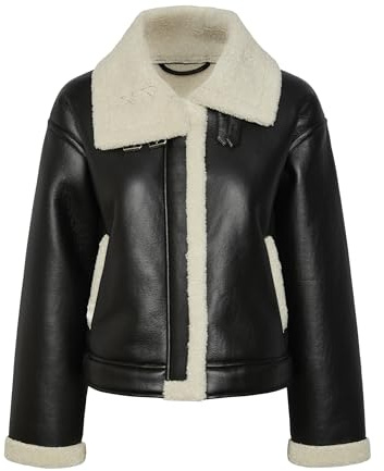 PIECES Pcjanelle Short Jacket W. Fur
