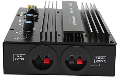 1000W Car Power Amplifier Board, PA 80D, Aluminum Alloy, Mono, Sound, Multiple Protection, 12V, Subwoofer, 4Ω, SNR 105dBA, 30Hz~280KHz, Car Entertainment