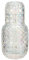 POTRUWE Juego de jarra y vaso de cristal de 440 ml, jarra de agua nocturna con vidrio, botella de enjuague bucal, jarra de vidrio con taza