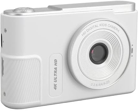 4K Digital Camera 48MP, 16X Zoom, Video Vlogging Camera, Portable Compact for Photography, CCD Smart Auto Focus and Beauty