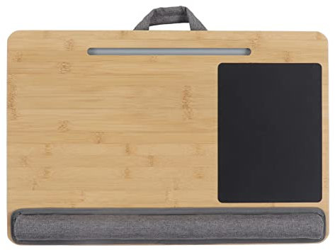 Leapiture Schoßschreibtisch, ergonomischer Winkel, Leichter Laptop-Tisch, Outdoor-Laptop-Tisch mit Kissen für Bettcouch für Erwachsene und Kinder