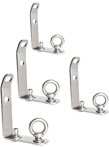 Zeiwohndc Dachträger Querstangen Laststopper T Nut LKW Querstangen Rostfreies Dachgepäckträger Zubehör Rostfrei Für Snowboard Leiter