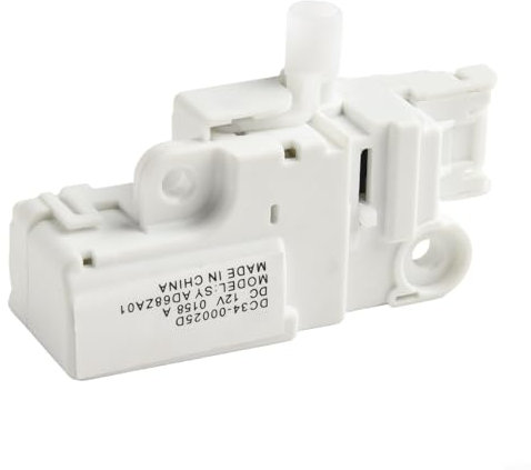 SMZhomeone Washing Machine Door Lock For Samsung DC34-00025D Replacement Part Compatible With WW90K74150OX And WW90K74150SC Easy To Install