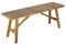 Riess Ambiente Outdoor Sitzbank Bali - 110cm - Natur Honey Akazienholz wetterfest Balkonbank Holzbank Bank