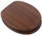 Euroshowers Walnut Wood Toilet Seat 82984
