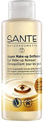 SANTE Naturkosmetik Augen Make-up Entferner, Mit milden Tensiden & Bio-Ölen, Vegan, reinigt sanft & schonend, 100ml