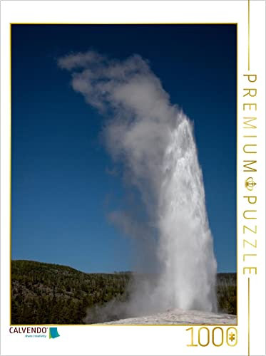 CALVENDO Puzzle EIN Motiv aus dem Kalender Yellowstone National Park - Terminplaner 1000 Teile Puzzle hoch | 1000 Teile Lege-Größe 48 x 64 cm Foto-Puzzle für glückliche Stunden
