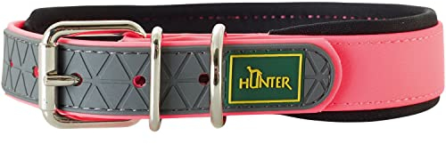 Collana in neoprene del comfort di comodità del cacciatore, 45cm, rosa neon