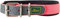 HUNTER Hundehalsband CONVENIENCE COMFORT, Farbe: neonpink, Mit Neopren-Polsterung, witterungsbeständig, pflegeleicht, ideal für Sport & Freizeit, Größe: 45