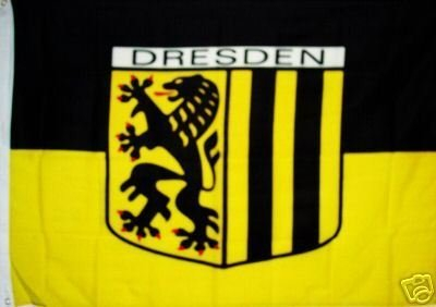 Flagge Stadt Dresden Grösse 1,35x0,95 - FRIP –Versand®