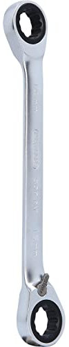 KS Tools 503.4576 GEARplus Doppel-Ratschenringschlüssel umschaltbar 14x15mm