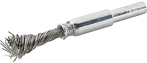 Format Pinselbürste Stahl gezopft 6mm 10x26x0,25mm