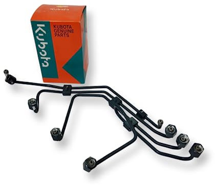 Tubo iniezione originale Kubota 1 set V3300 V3600 V3800 tubo iniezione 1C010-53710