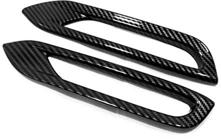 JIERS für Nissan Qashqai J11 2019 2020, Auto Chrom ABS Nebelschlussleuchte Rahmen Verkleidung Heck Nebelscheinwerfer Lampe Abdeckung Stoßstange Lünetten Hauben Zubehör