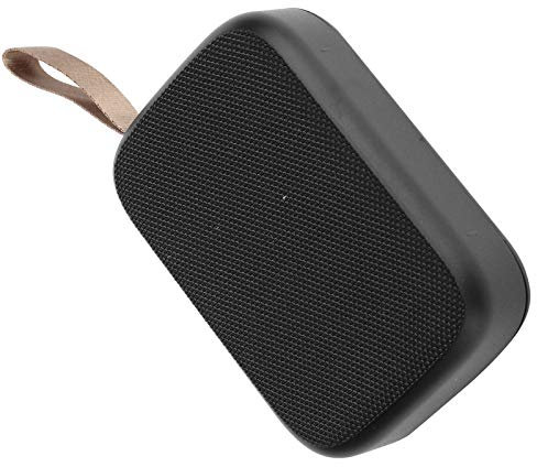 Bluetooth-Lautsprecher, Tragbarer USB Powerd Wireless Bluetooth-Subwoofer für Kleine Lautsprecher mit FM-Radio, AUX-Audiokabel, Freisprecheinrichtung, für Den Außen-, Heim- und Bürobereich(schwarz)