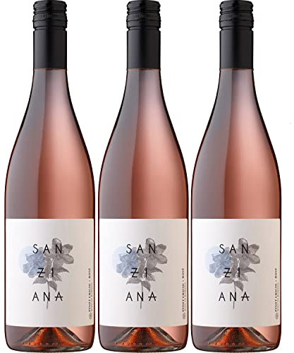 Cramele Recas Sanziana Pinot Grigio Blush Roséwein Wein Trocken Rumänien I Visando Paket (3 Flaschen)