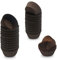 Mombake Mini-Cupcake-Förmchen, Premium, fettdicht, Muffin-Backförmchen, Kaffee, 500 Stück