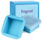 Kinggrand Kitchen 2 Cup Silicone Freezer Trays with Lid 2 Pack Silicone Freezer Molds Make 2 Perfect Soups, Broths, Stews, Sauces, Curries