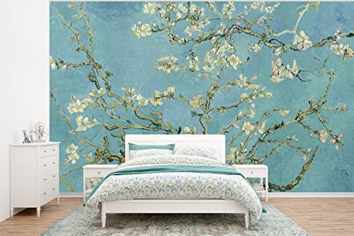 Selbstklebend Tapete Wandpapier Wandaufkleber Fototapete Tapeten Wanddeko 375x280 cm Van Gogh - Blüte - Alte Meister - Vincent van Gogh