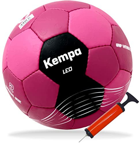 Sportartikelland Kombi Angebot für Kempa Handball Bordeaux rot/pink + Ballpumpe (2)