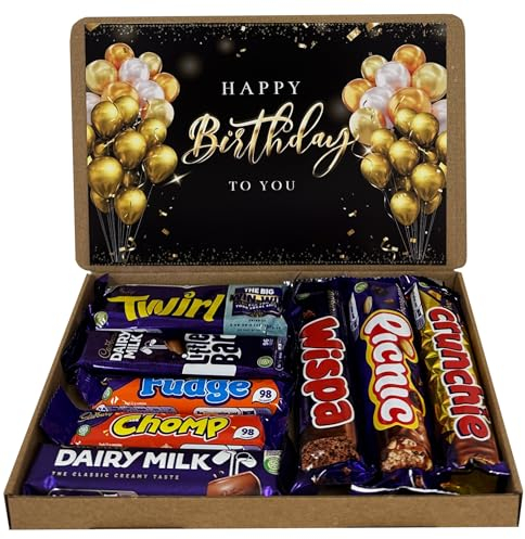 Chocolate Lovers Selection Box Happy Birthday Chocolate gift For All