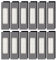 (12 Pezzi) Filtro HEPA per Robot Aspirapolvere Ecovacs DEEBOT OZMO 920 950 T8 AIVI Max T9 T5 N5 N7 N8+ N8 Pro Plus DX55 DX93 DJ65, Kit Filtro per Robot Aspirapolvere, Parti di Ricambio 12 Filtri