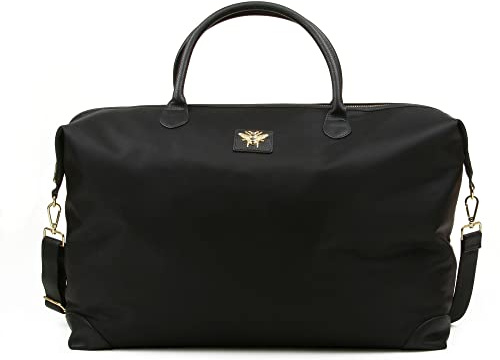 Alice Wheeler Bumble Bee Weekender Reisetasche groß, Schwarz , Large