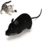 MYCreatoy Automatic Moving Fake Rat Realistic Mouse Cat Toy Electronic Mice Interactive Figures Running Wheel Wireless Chasing Prank Joke Scary Trick Toys Cats and Dogs By MYCreator (1#, Black)