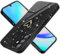 Yichxu Handyhülle für Samsung Galaxy A34 5G Hülle Glitzer Herz Love Silikon TPU Stoßfeste Schutz Bumper Case Cover Glänzend Ultra Dünn Kratzfeste Schutzhülle für Samsung A34 5G, Schwarz