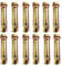 12Pcs M8*60 Expansion Screw Bolts, Hex Nut Bolt Sleeve Anchor Bolts, Carbon Steel Heavy Duty Concrete Screws, Solid Brick Dense Blocks Natural Stone Wall Fixings Plugs