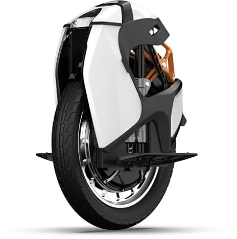 KINGSONG Elektrisch Einrad S18 Pro + White 1110Wh, Motor 2200W, Reichweite bis zu 80km, Begrenzte Geschwindigkeit 25km/h, Reifen 18,