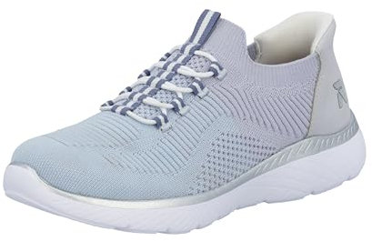 Rieker Femme M5066 Baskets Basses, Violet, 37 EU