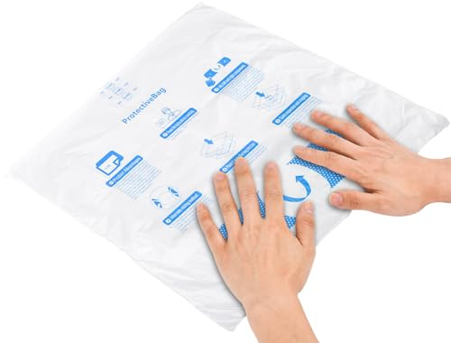 4Pcs 14x16 Foam Packaging Bag for PC Shipping - Expanding Packing Solution