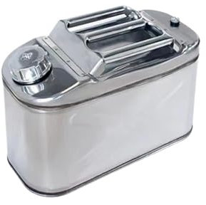Bidon de carburant Jerrican Essence Réservoir de carburant en acier inoxydable 5L 10L, réservoir d'essence, tambour d'essence, voiture, moto, camion, voiture, réservoir de carburant avec tuyau d'huile