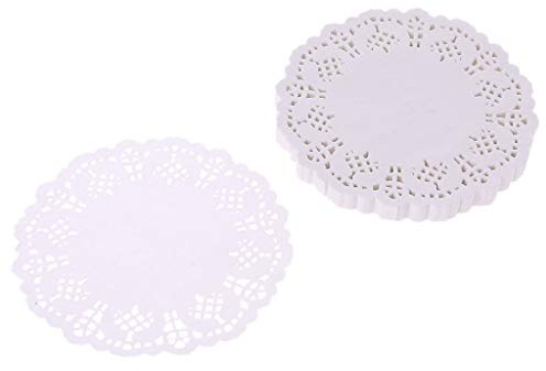 Lace 100pcs Mug Glass Cup Drinking Tea Water Cups Placemat Cushion for Home Office Drinking Container