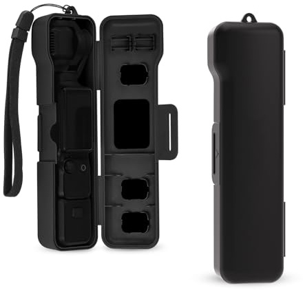 XBERSTAR Pocket 3 Schutzhülle für DJI Osmo Pocket 3, tragbare Handheld-Tasche mit Filteraufbewahrung, 3 Hülle