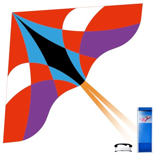 Simxkai Kite for Kids Adults,Easy to Fly,Best Delta Kite for Beginners Toddlers