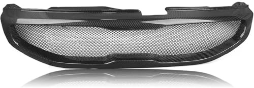 Griglia anteriore dell'auto Griglia anteriore per radiatore per Kia per Sportage 2013-2015 Racing(Real Carbon Fiber)