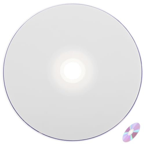 Dvd Blank Discs Recordable Plastic Cd-r for Recording | Cds, Digital Audio CD Recorder Media, Disc Case Included, Lightweight Portable, High-capacity Storage Random Style