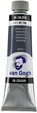 Van Gogh Peinture à l'huile Gris Payne Taille Unique