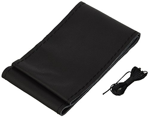 Lampa Premium 32990 Lenkradbezug aus Leder | Montagekit mit Nylonfaden und Nadel, OEM 32990
