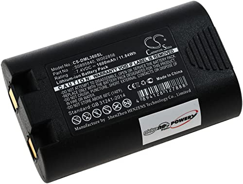 Akku für Etikettendrucker Dymo LabelManager 360D, 7,4V, Li-Ion