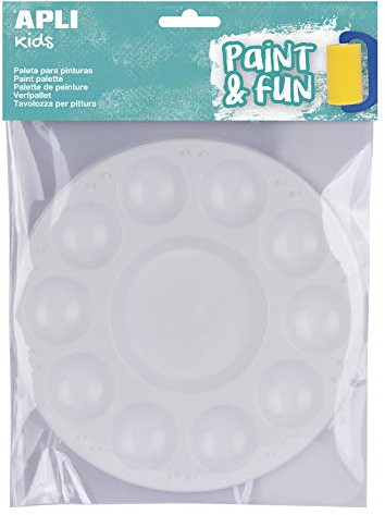 Apli kids 17468 - Blister d'une palette en plastique pour peinture