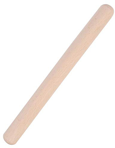 Teig Roller Holz Nudelholz Kuchen Gebäck zum Backen Professionelle französische Nudelhölzer zum Backen Pizza Essential Küchenutensilien Werkzeuge MEHRWEG VERPAKUNG(39CM)