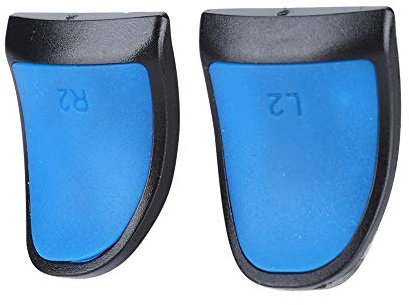 Controller Extender-Schaltflächen L2 R2 Controller Extender-Schaltflächen Erweiterungsauslöser Soft Touch Extended Grips für PS4(Blau)