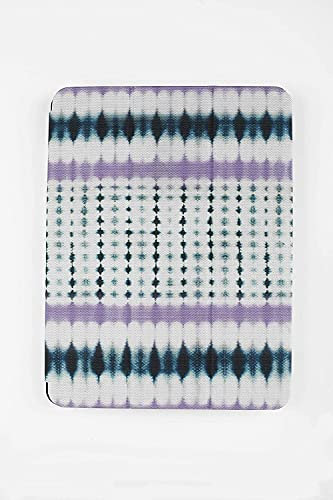 VAMVAM by Wondee Funda de iPad de 10,2 Pulgadas - Tipo Libro con Diseño Tie Dye Lila y Verde