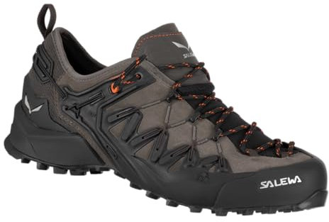 Salewa Ms Wildfire Edge Wanderschuhe für Herren, Wallnut Fluo Orange, 42 EU