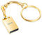 Clé USB 32Go, Métal Drive USB 2.0 32Go Thumb Flash Drive Imperméable Mini Pen Drive Portable Memory Stick pour Ordinateur Portable/PC/Smart TV/Stockage de données Externe (Or)