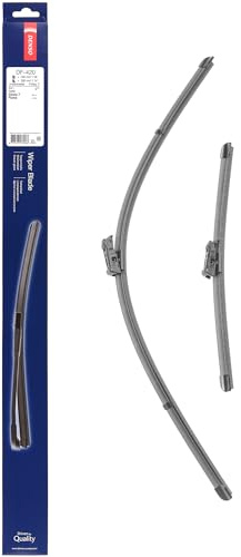 DENSO Flachwischer-Set DF-420 (700/350 mm, Linkslenker): Zwei leise, langlebige Wischer mit aerodynamischem Design. OEM-Qualität, breite Kompatibilität, 2 Jahre Garantie.